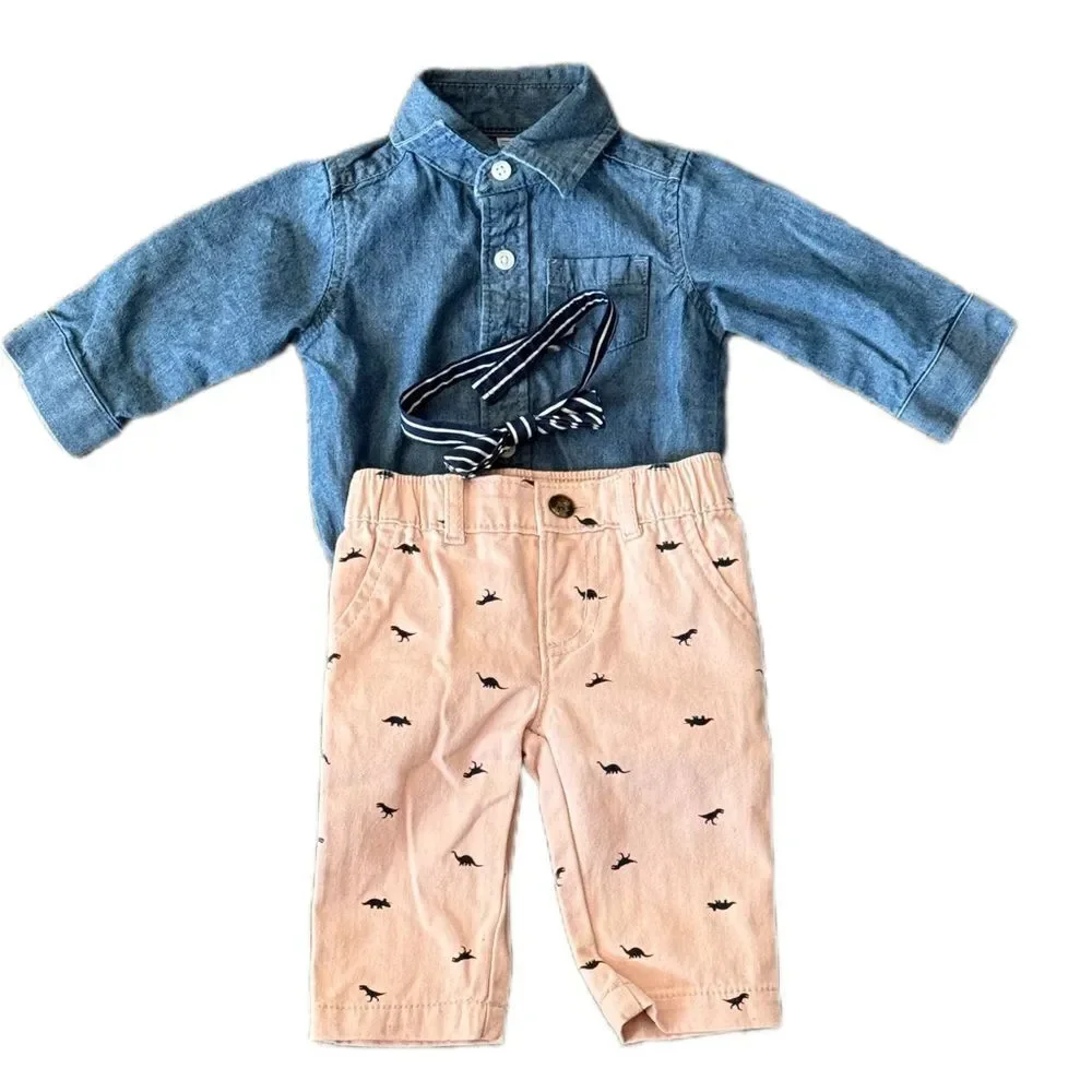 Carters‎ infant 3 month matching 3 piece outfit